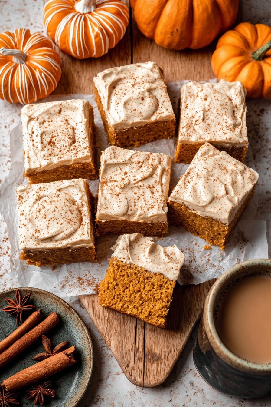 Pumpkin Spice Latte Cake Recipe - Serving