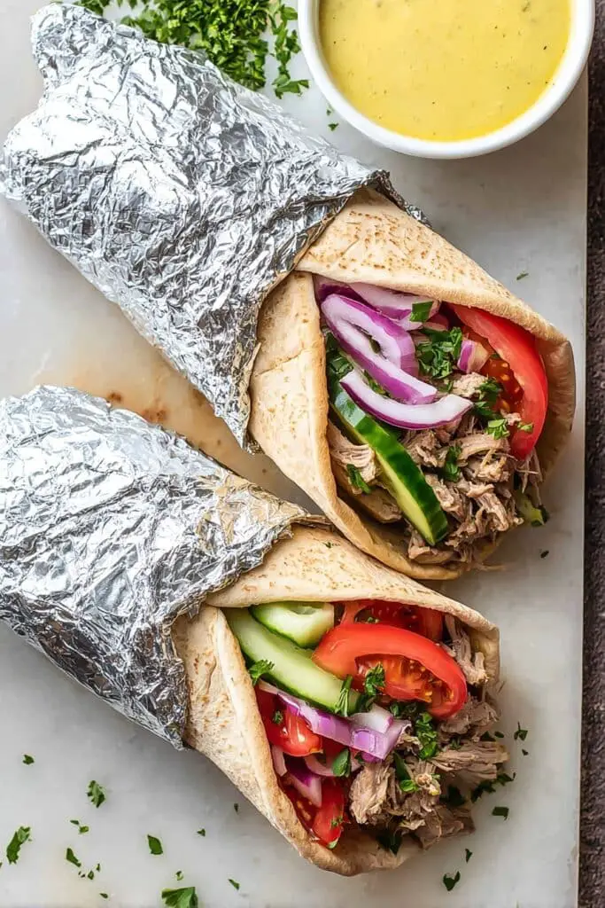 Slow Cooker Chicken Shawarma Recipe