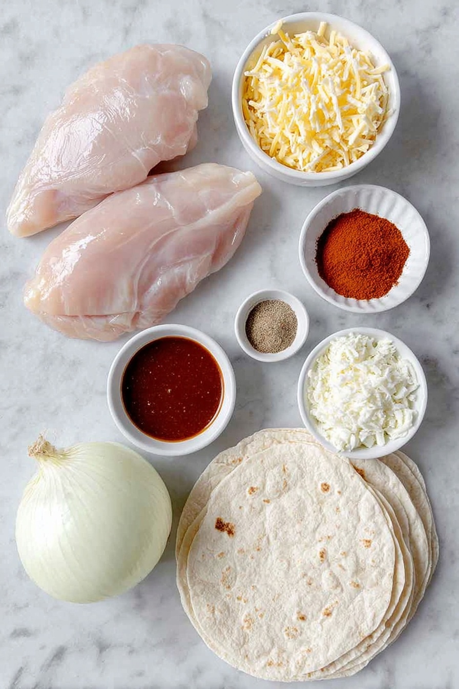 Chipotle Chicken Flautas Recipe - Ingredients