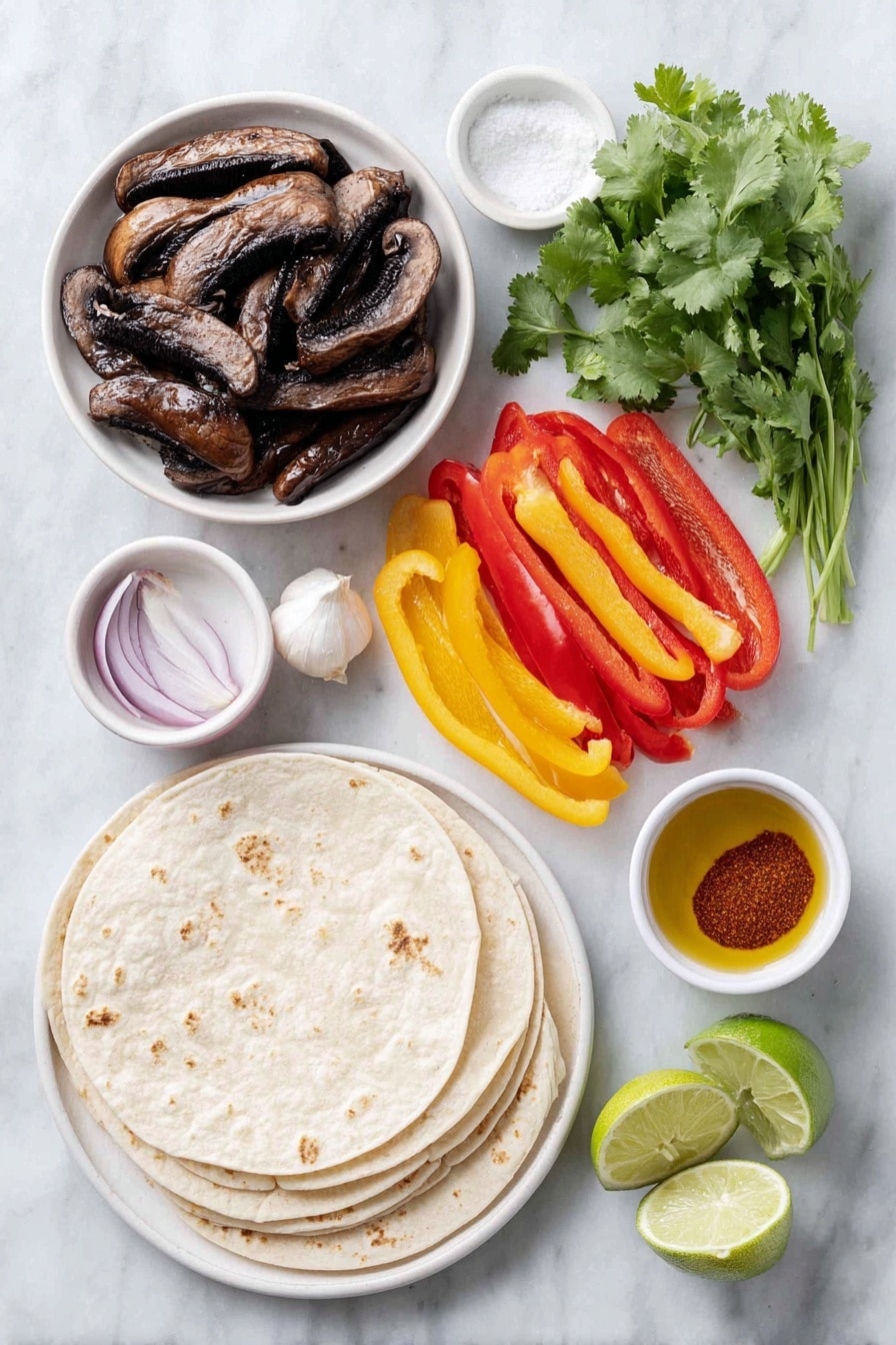 Portobello Mushroom Fajitas Recipe - Ingredients