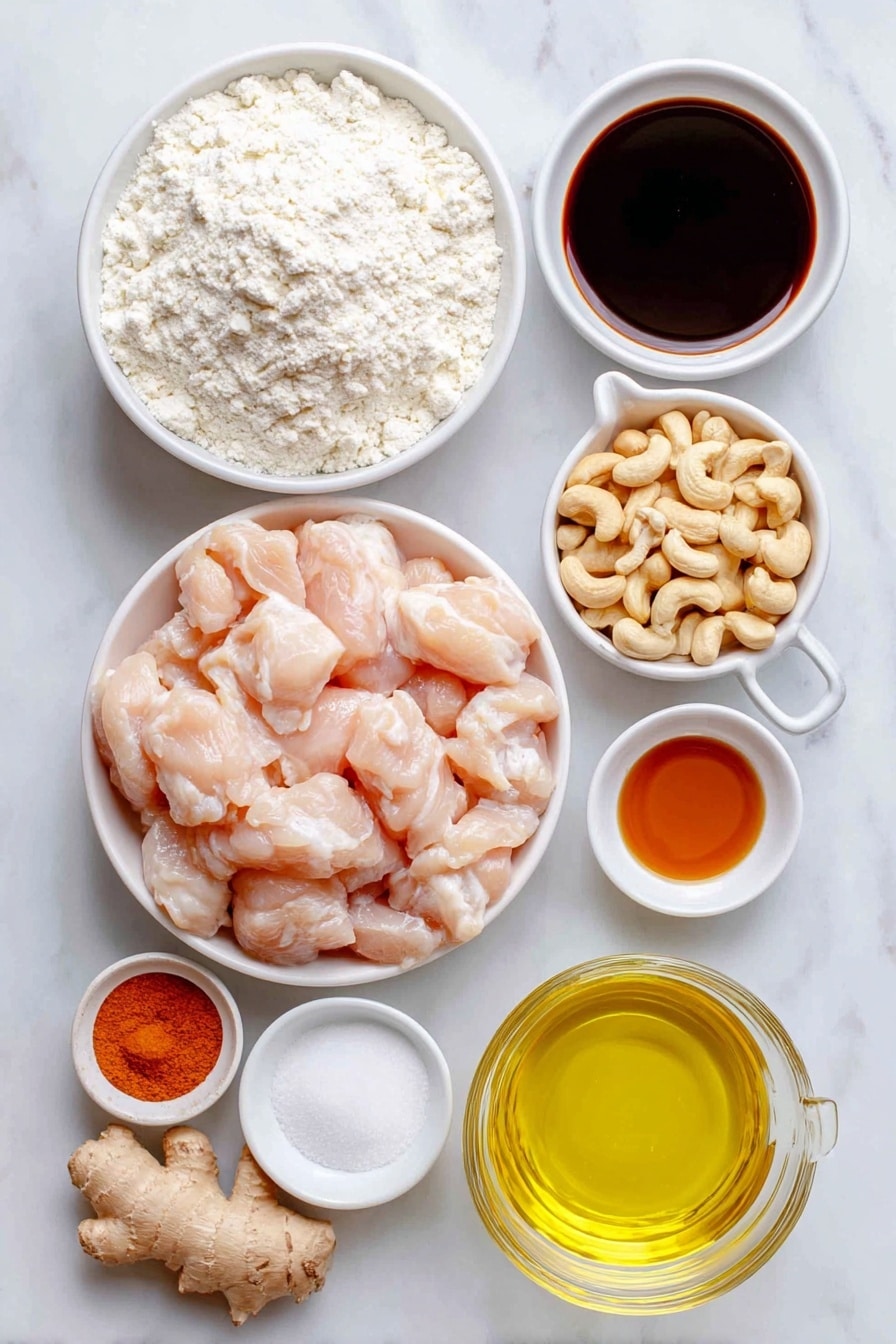 Cashew Chicken Stir-Fry Recipe - Ingredients