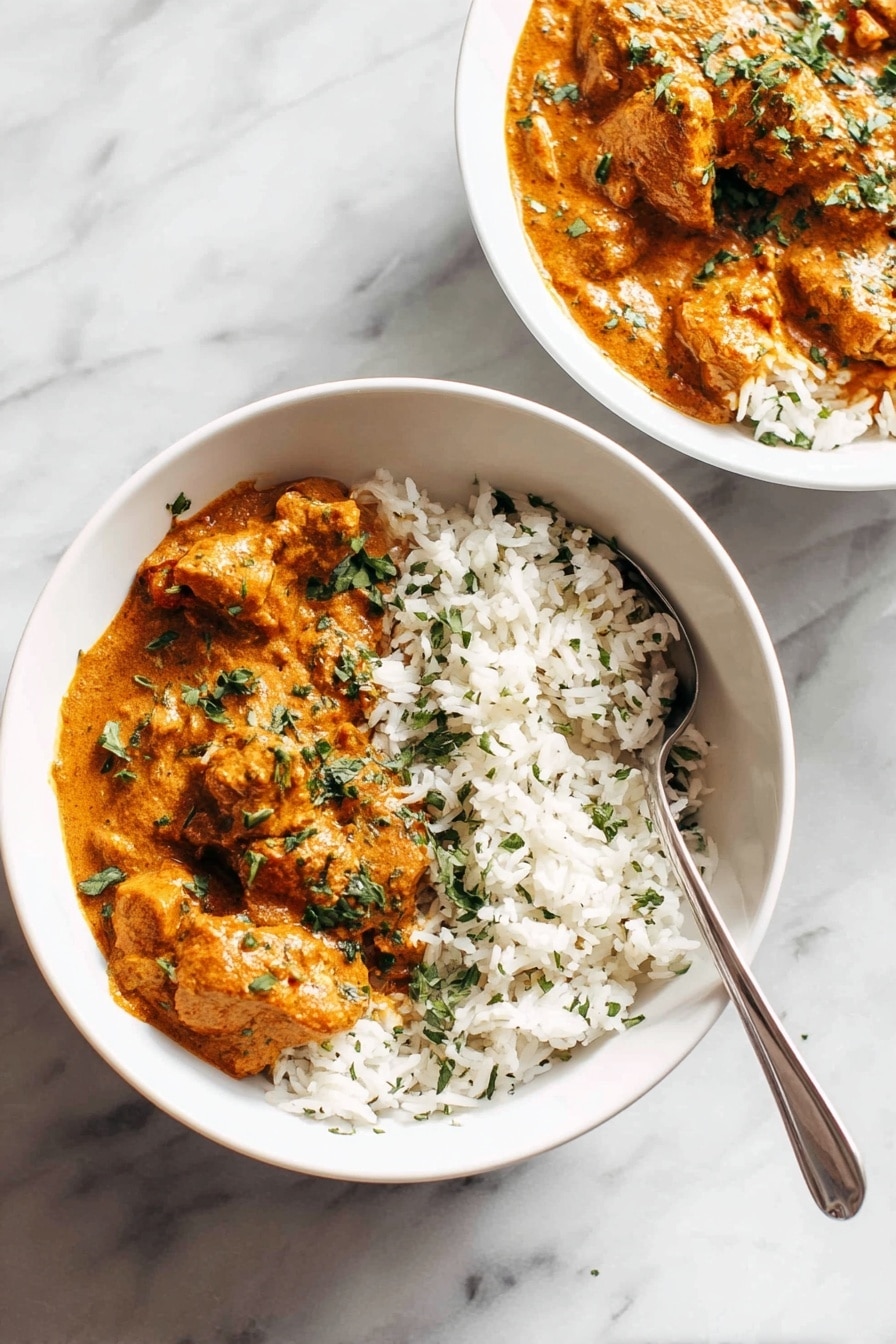 Quick Chicken Tikka Masala Recipe - Serving