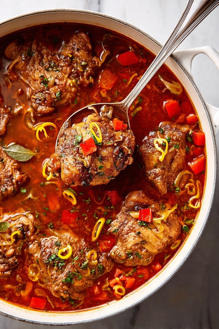 Brown Stew Chicken Recipe - Recipe Step