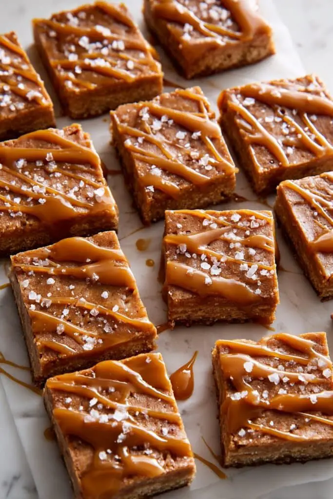 Sticky Date Toffee Blondies Recipe
