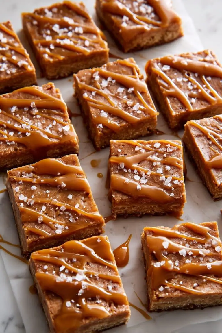 Sticky Date Toffee Blondies Recipe