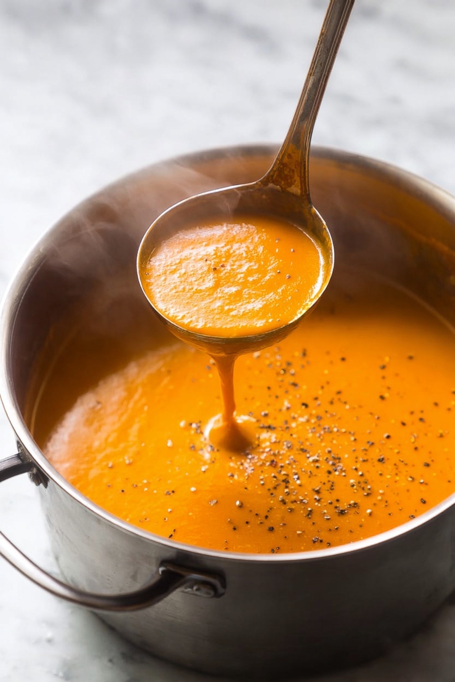 Creamy Tomato Feta Soup Recipe - Recipe Step