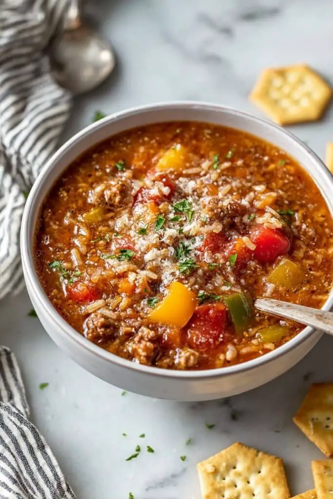Stuffed Pepper Soup Recipe