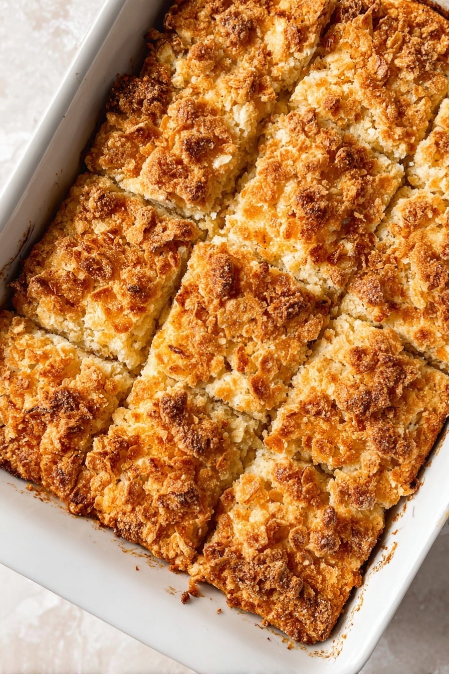 Gruyere Herb Slab Biscuits Recipe - Serving