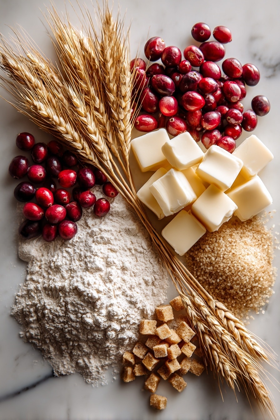 Cranberry Whole Wheat Buttermilk Biscuits Recipe - Ingredients