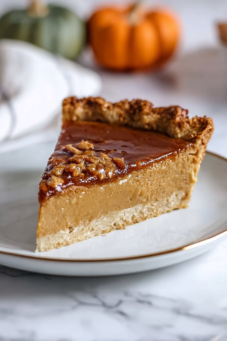 Bourbon Brûlée Pumpkin Pie Recipe - Recipe Step