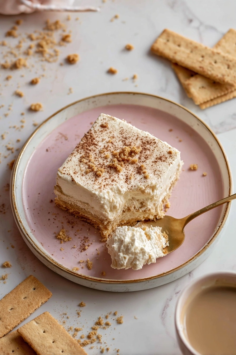 Pumpkin Cream Cold Brew Icebox Cake Recipe - Recipe Step
