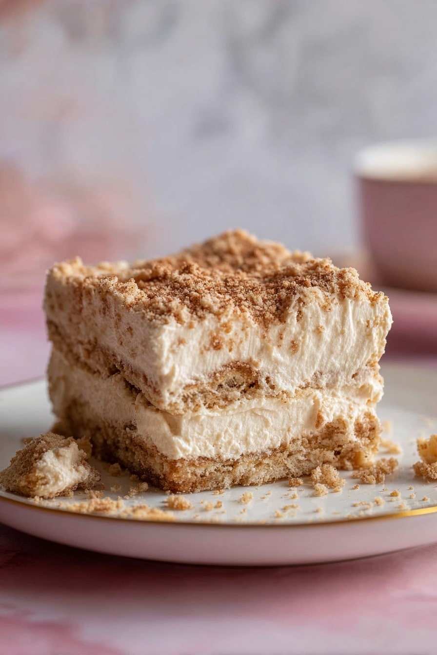 Pumpkin Cream Cold Brew Icebox Cake Recipe - Serving