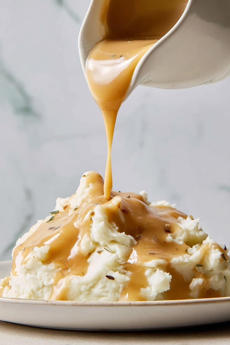 Perfect Gravy Recipe - Serving