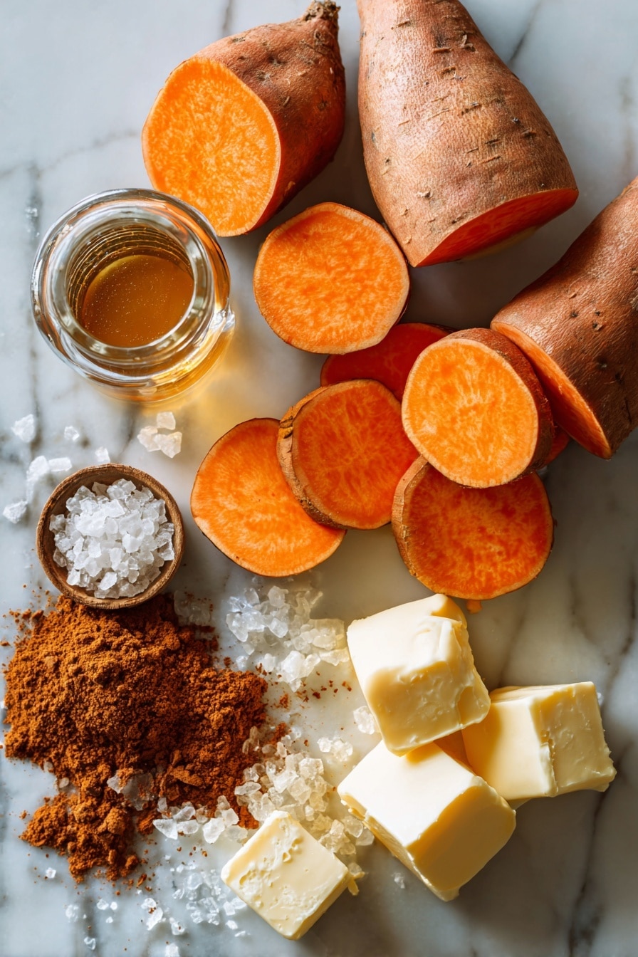 Candied Sweet Potatoes Recipe - Ingredients