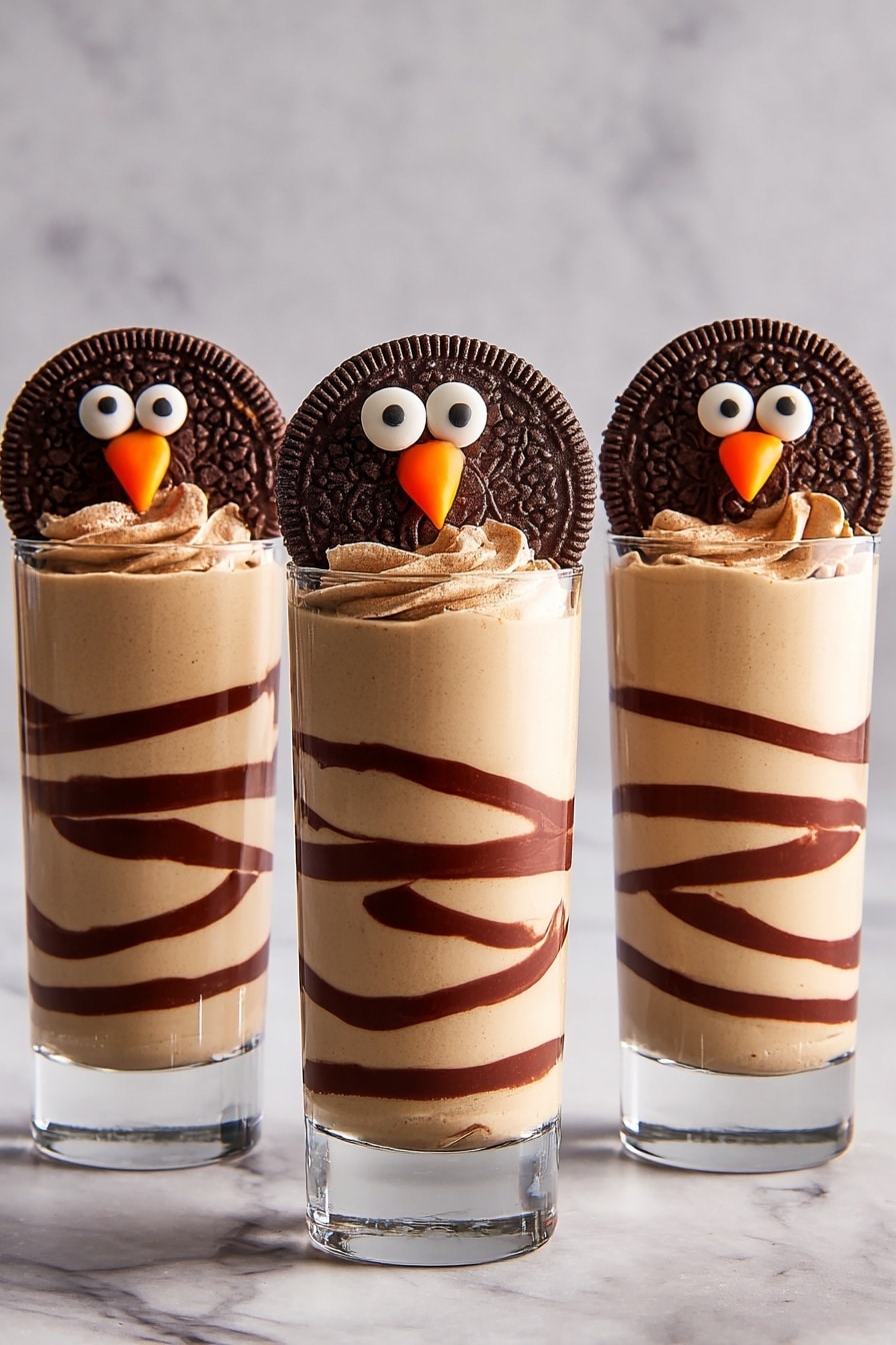 Turkeytini: Chocolate-Laced Boozy Dessert Martini Recipe - Serving