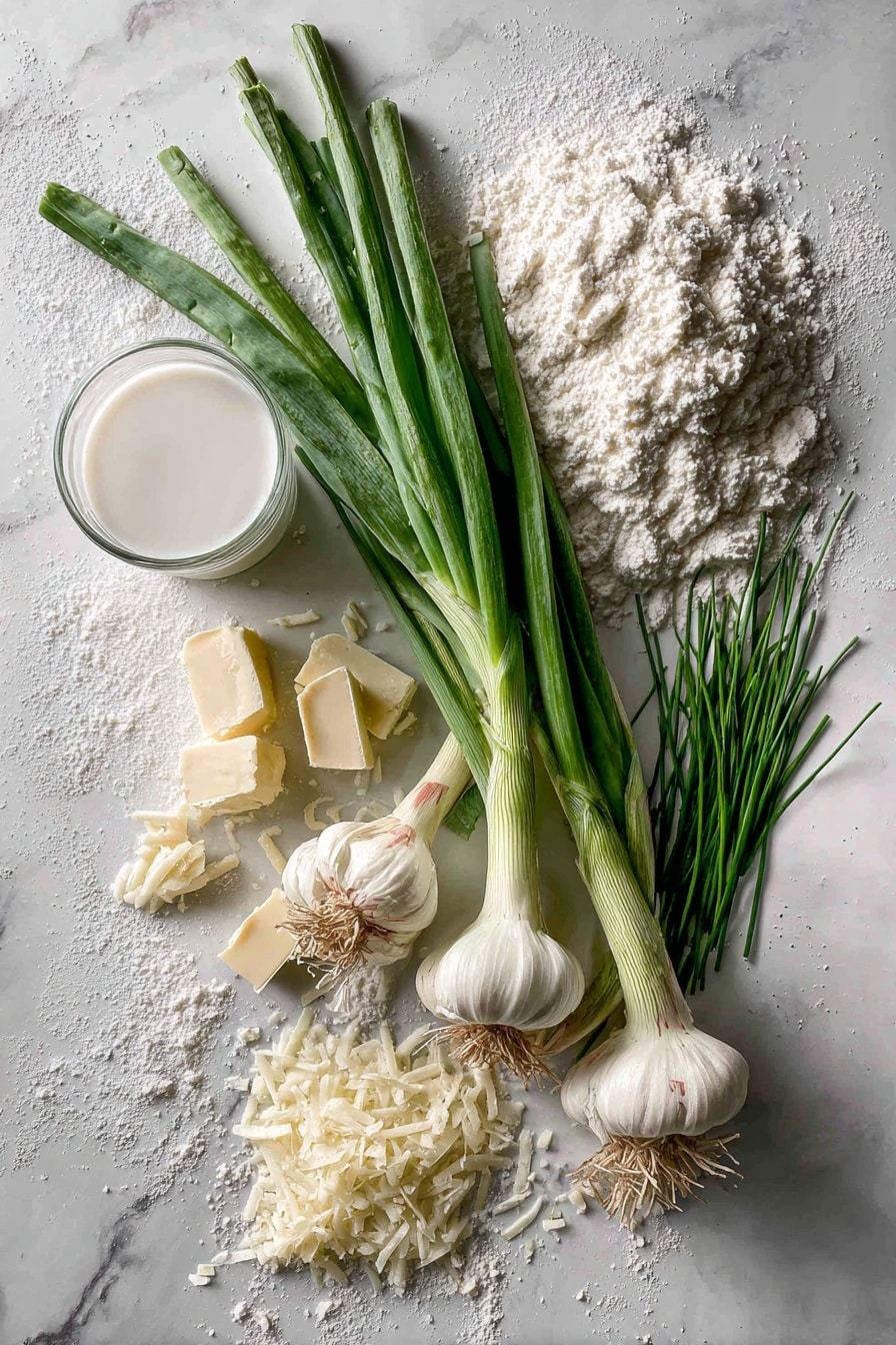 Onion Chive Biscuits Recipe - Ingredients
