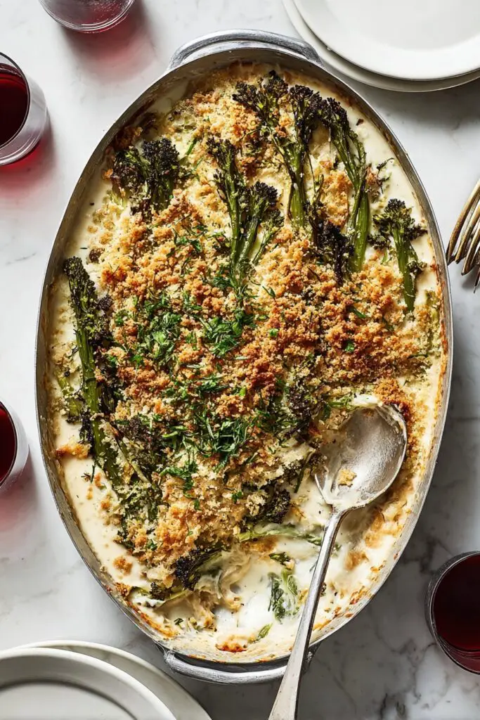 Broccolini au Gratin Recipe