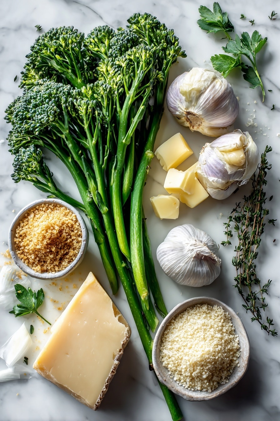 Broccolini au Gratin Recipe - Ingredients