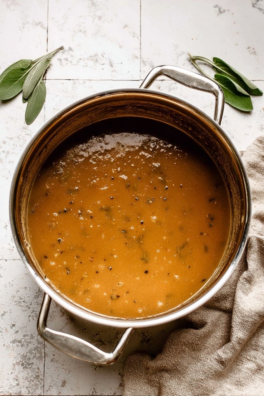 Turkey Gravy Recipe - Recipe Step