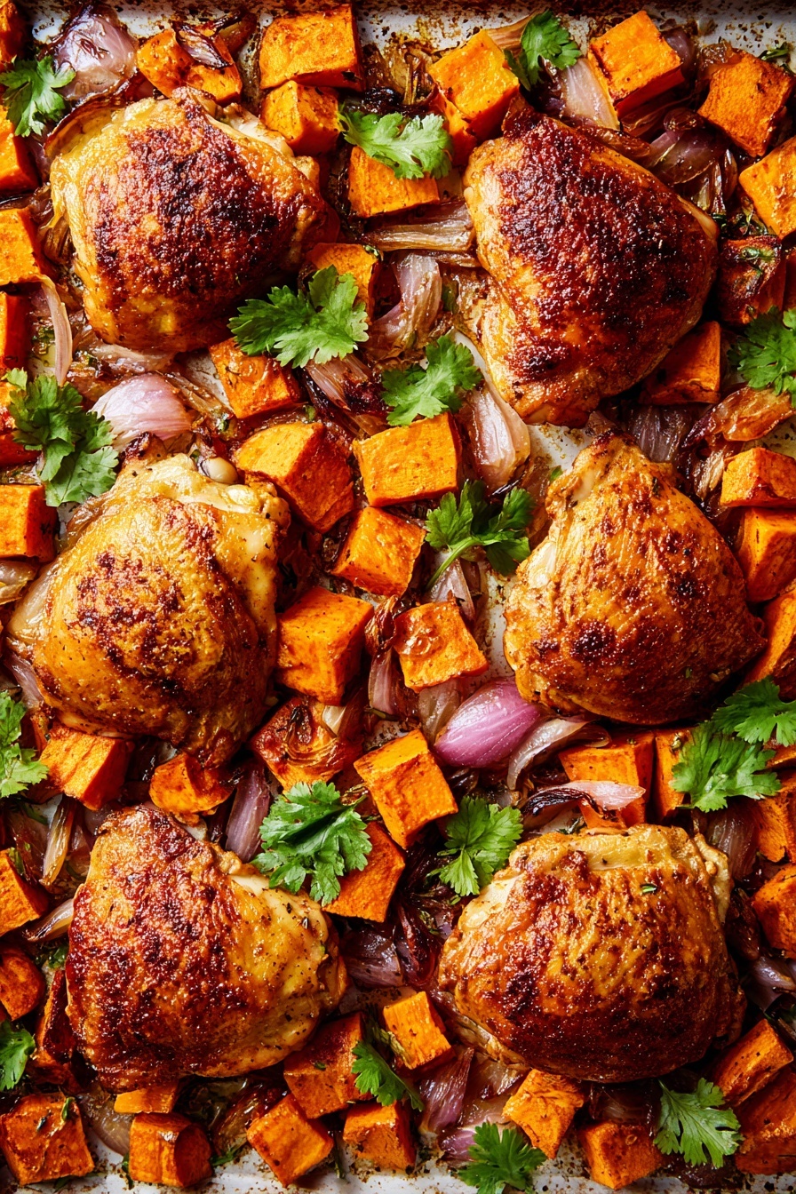 Sheet-Pan Miso Chicken & Sweet Potatoes Recipe - Recipe Step