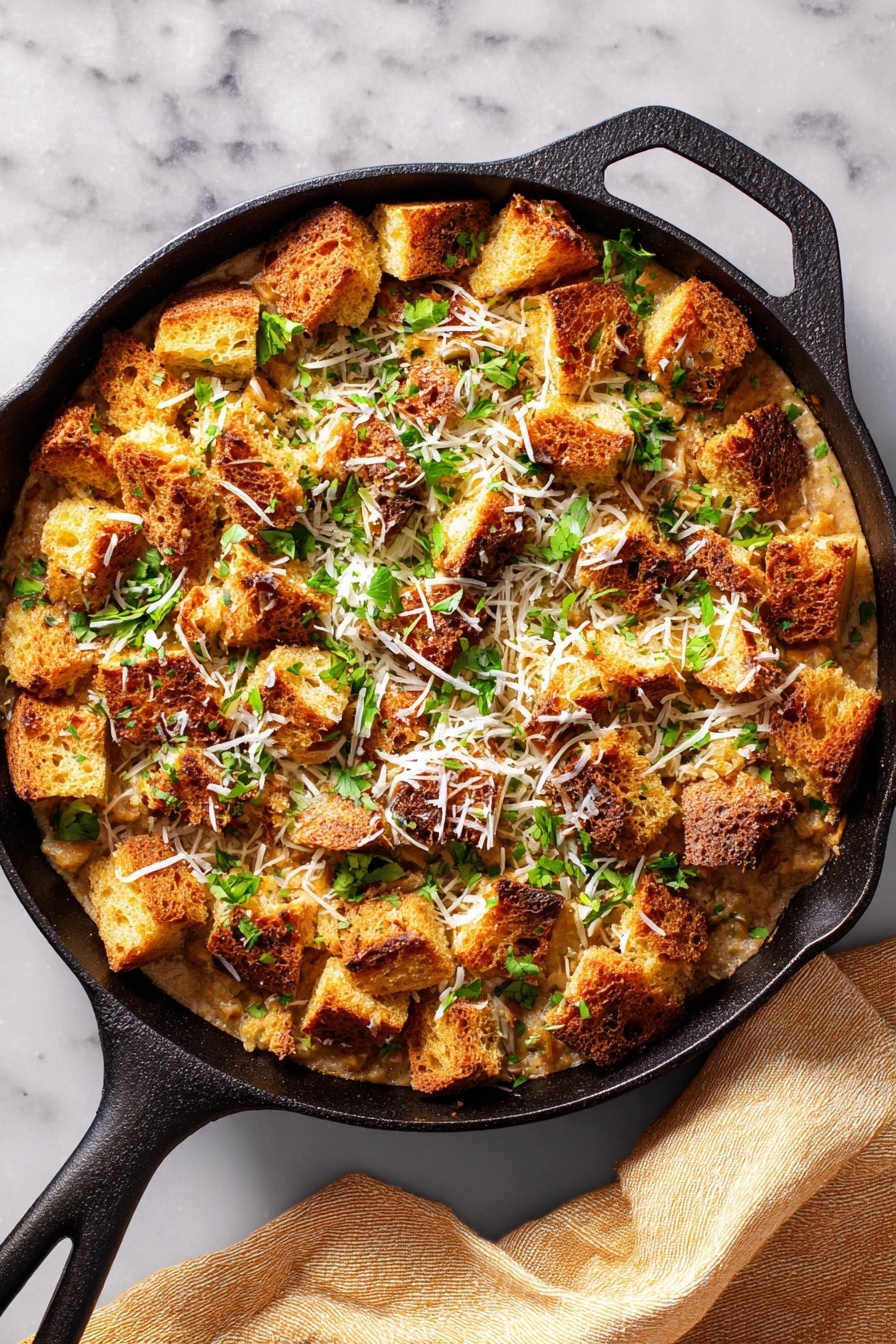 Garlic Bread-Topped Chicken Pot Pie Recipe - Recipe Step