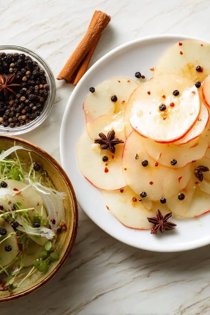 Pickled Apples with Spices and Honey Recipe