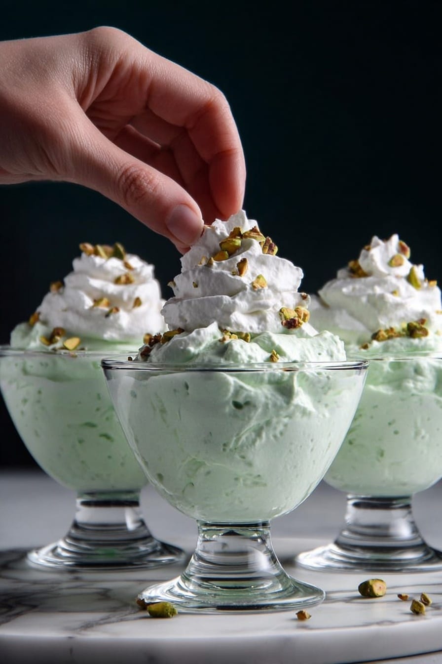 Pistachio Salad Recipe - Serving