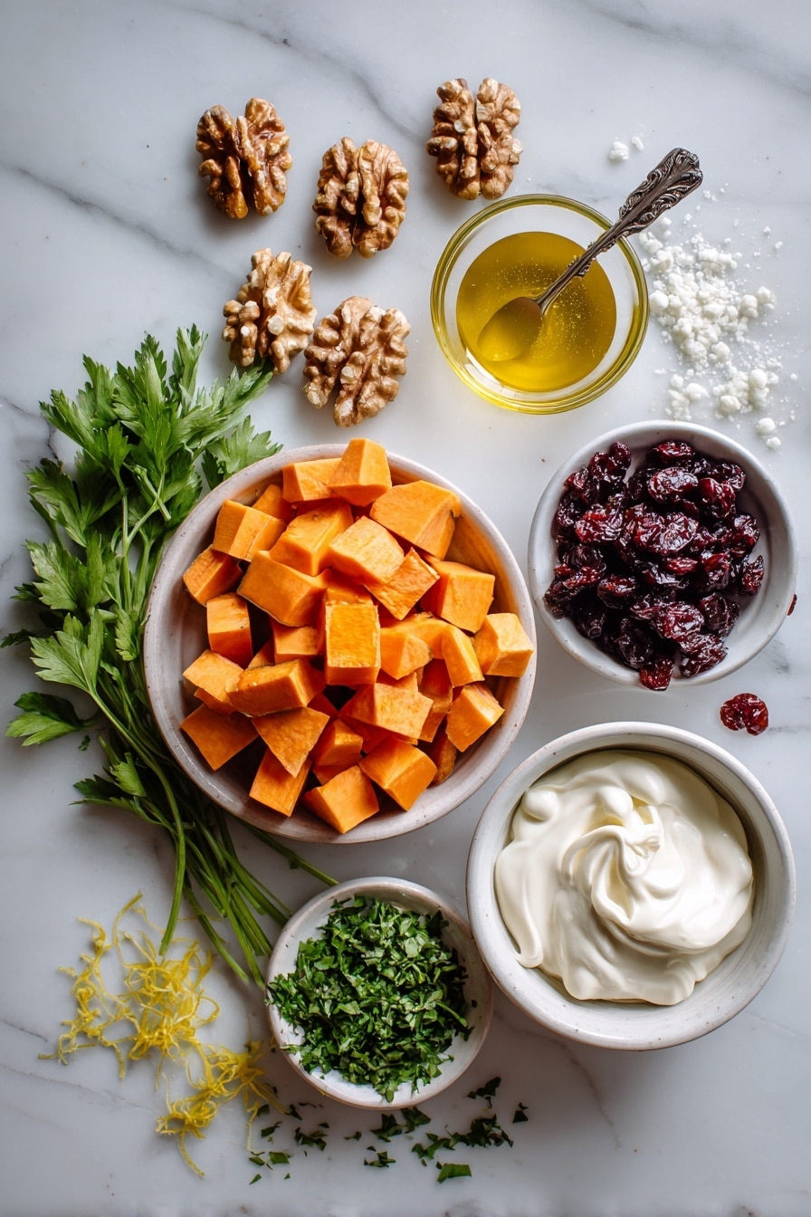 Sweet Potato Salad Recipe - Ingredients
