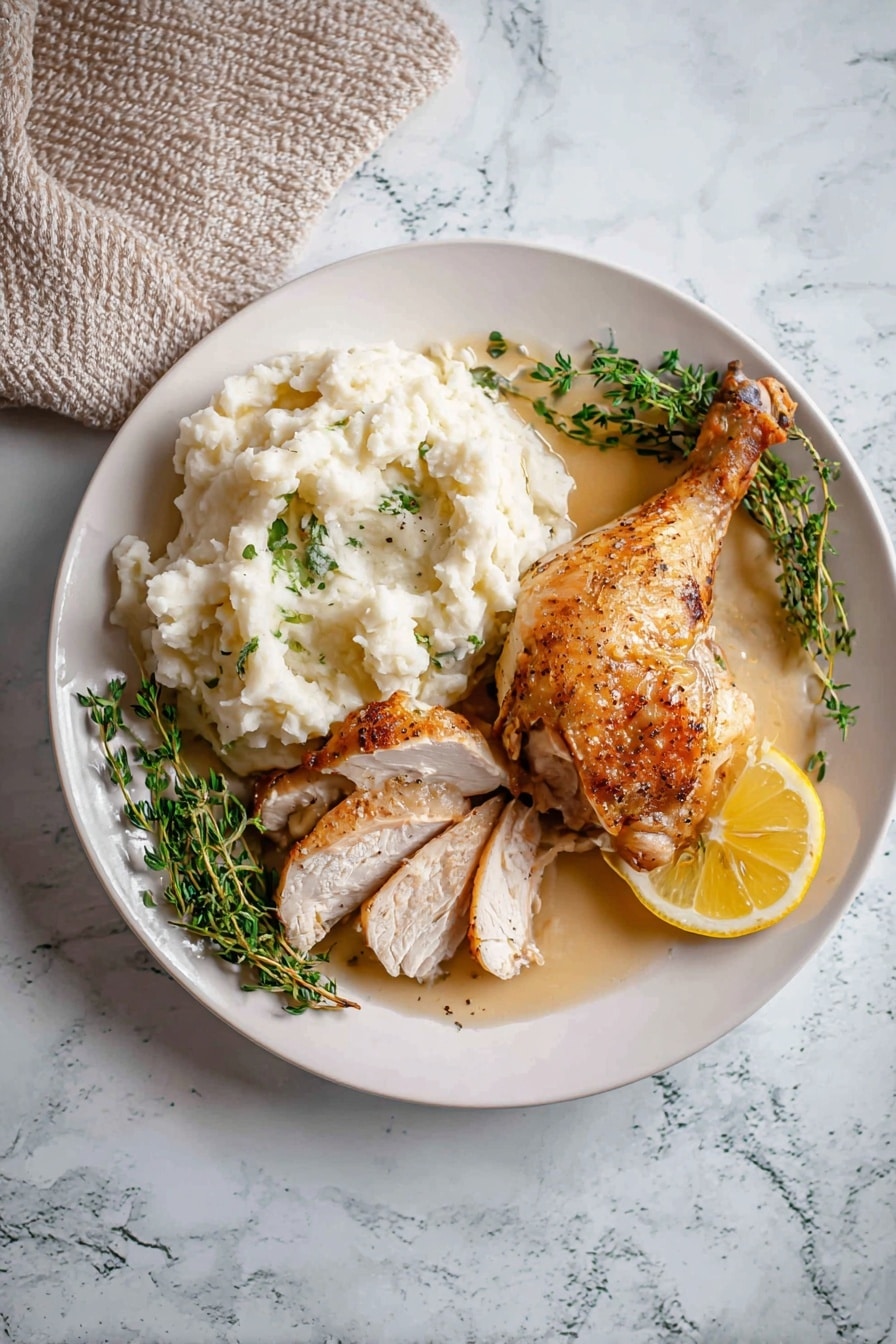 Instant Pot Whole Chicken with Homemade Gravy Recipe - Recipe Step