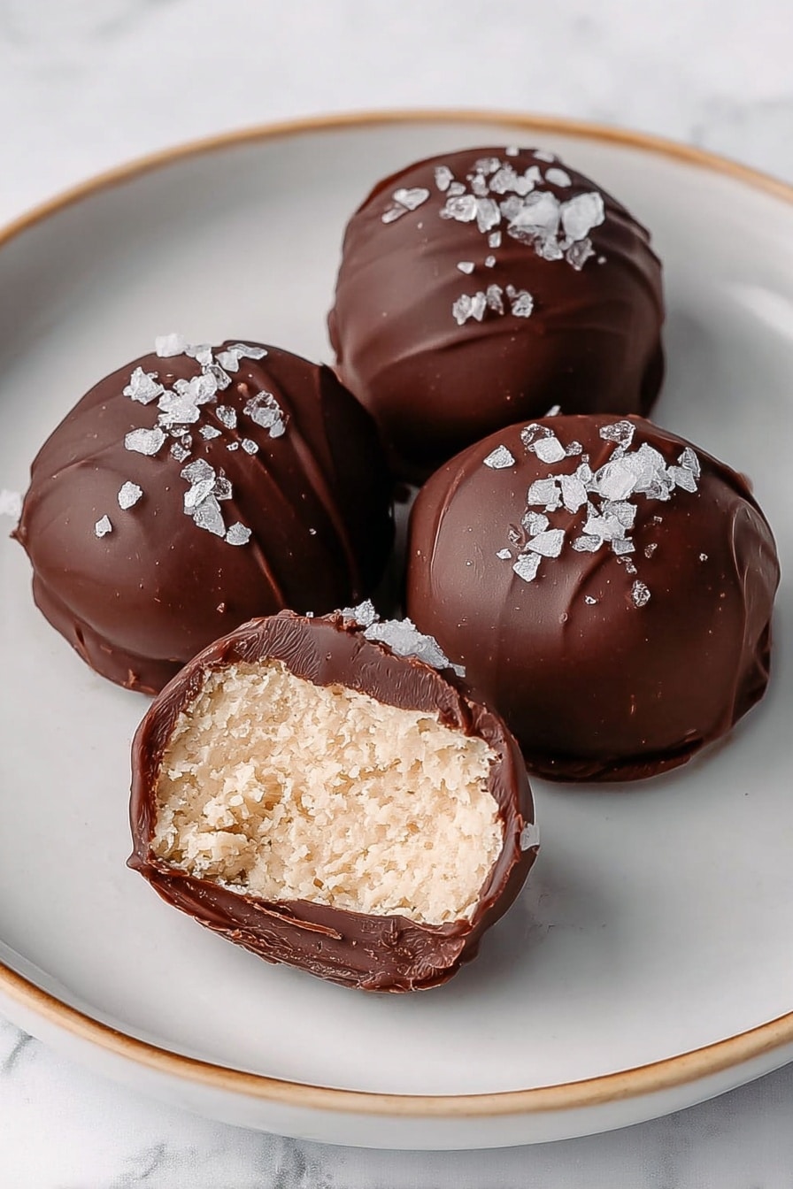 High Protein Frozen Peanut Butter Greek Yogurt Bites Recipe - Recipe Step