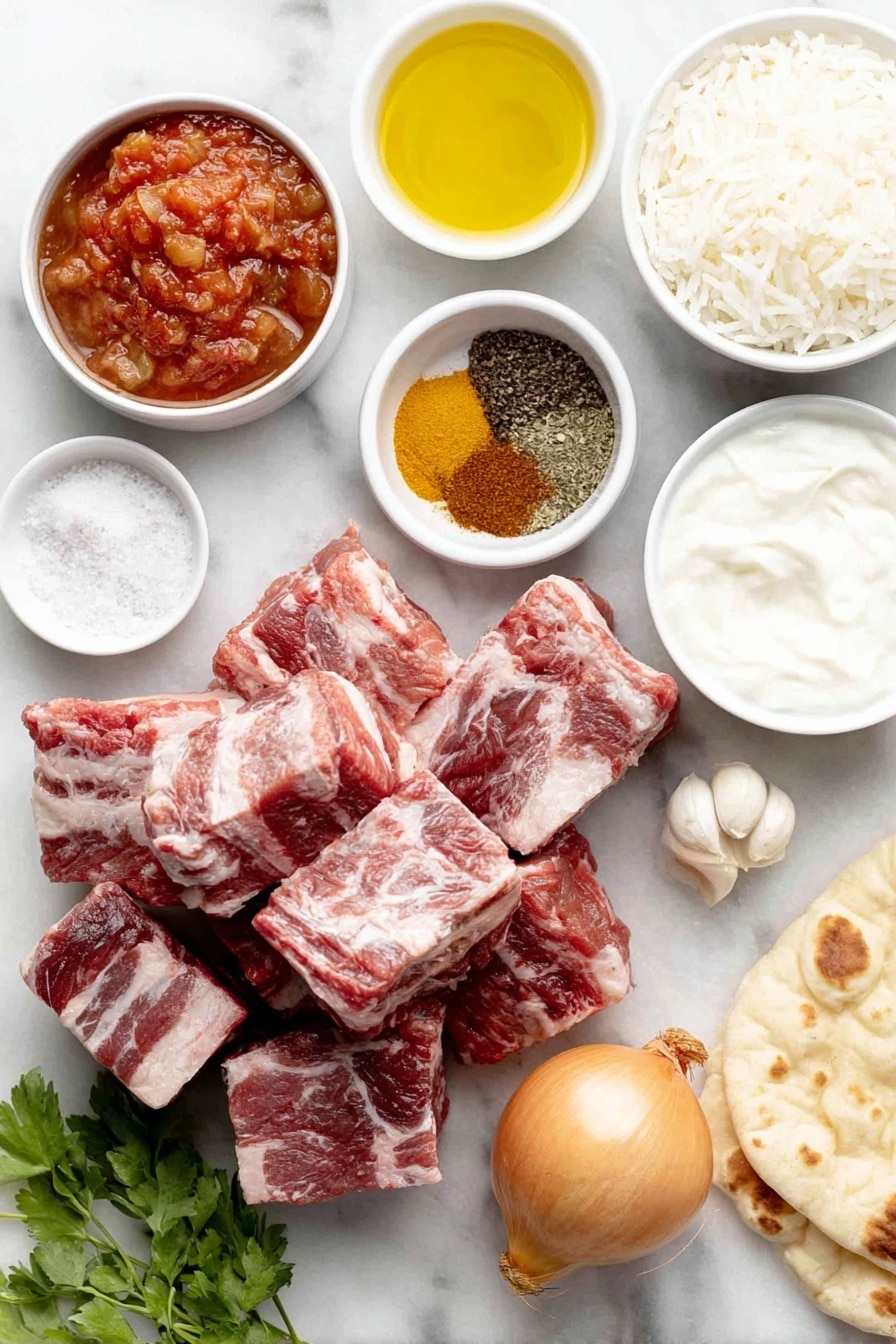 Flavors of the Middle East: Classic Lamb Curry Recipe - Ingredients