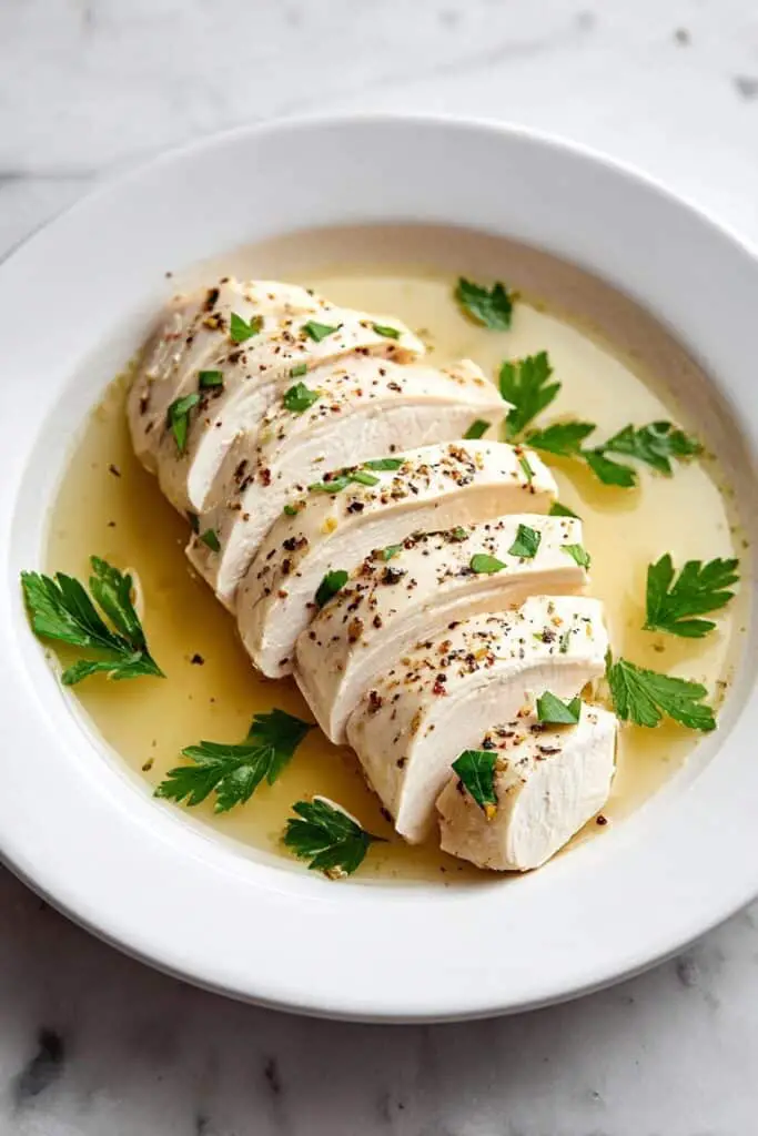 Perfect Poached Chicken Breast Recipe