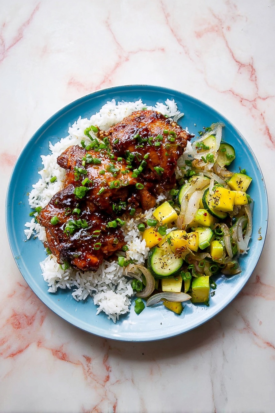 Easy Chicken Adobo Recipe - Serving