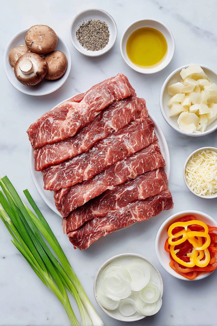 Cheesesteak Skillet Recipe - Ingredients