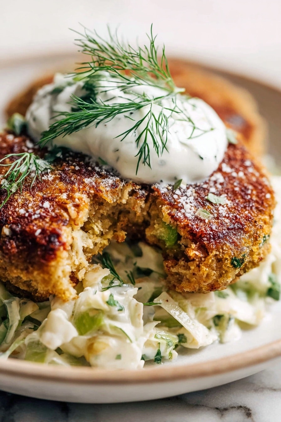 Delicious Salmon Burgers with Fresh Slaw Recipe - Recipe Step