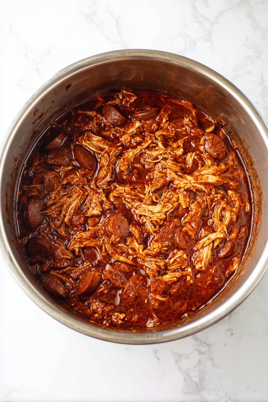 Instant Pot Creole Chicken and Sausage Recipe - Recipe Step