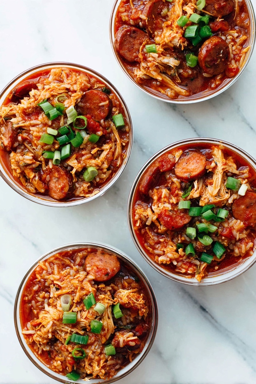 Instant Pot Creole Chicken and Sausage Recipe - Serving