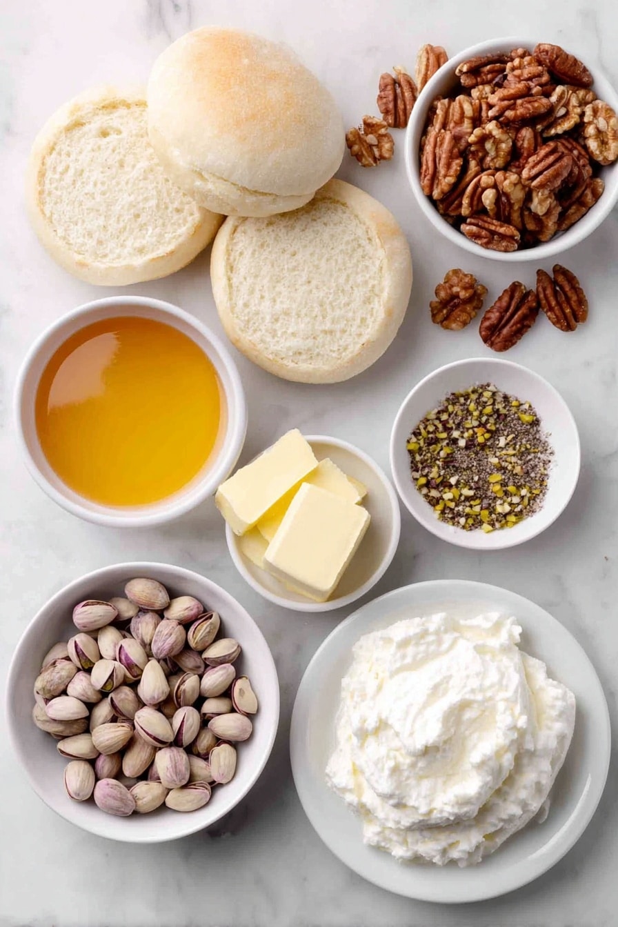 Easy Nutty English Muffin Baklava Recipe - Ingredients