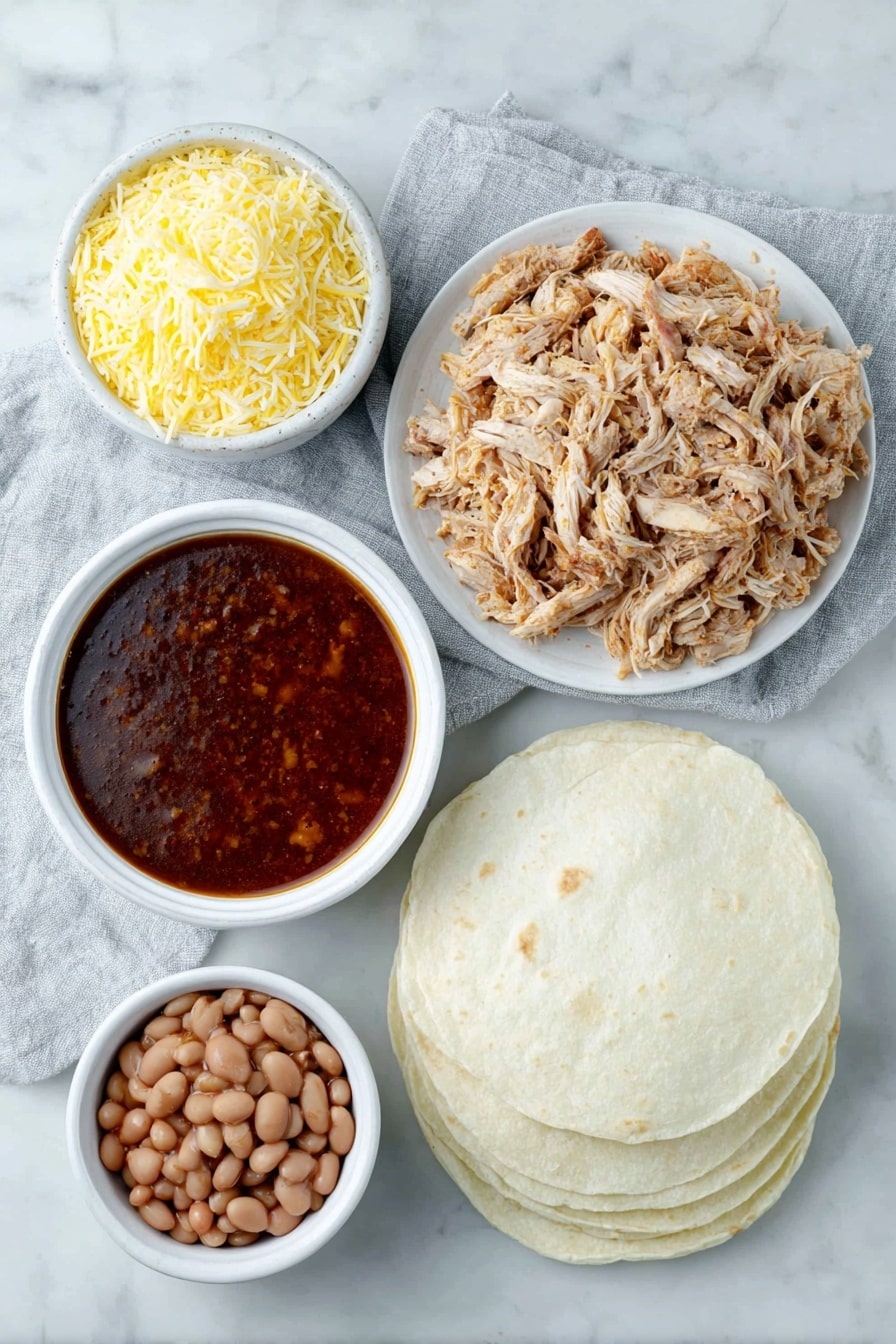 Easy Chicken Enchilada Casserole Recipe - Ingredients