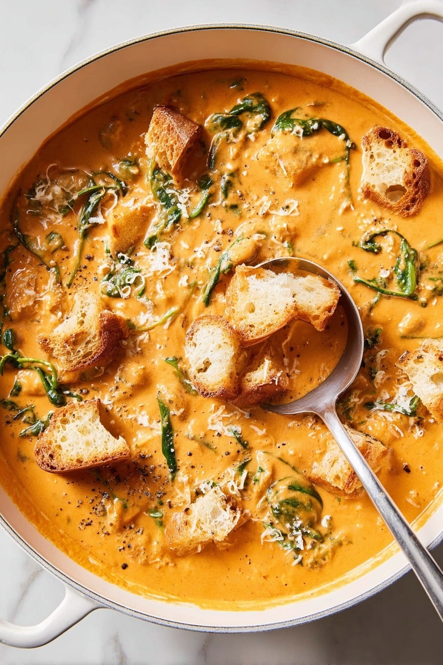 Creamy White Bean Tomato Soup Recipe - Recipe Step