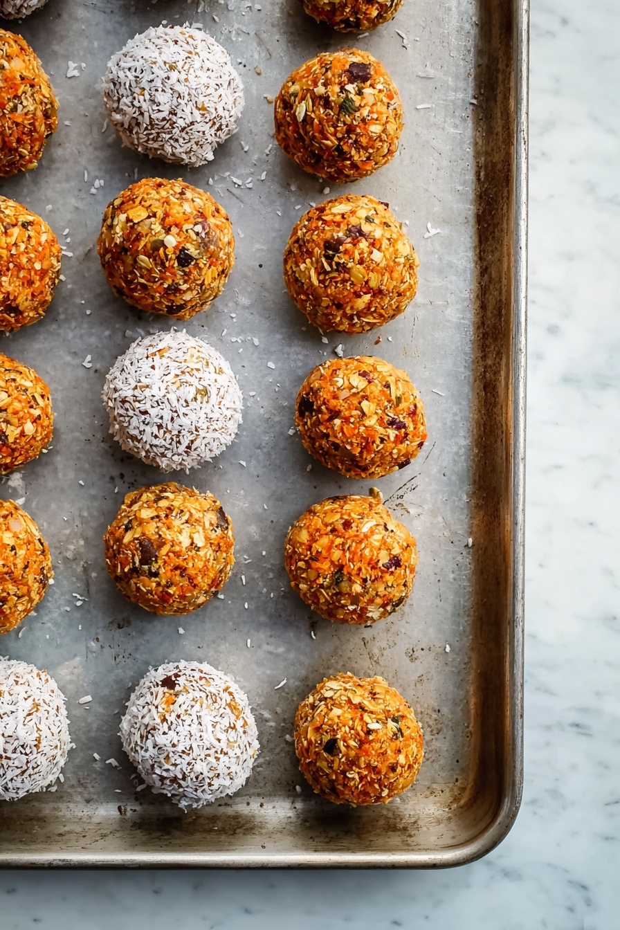 Healthy No-Bake Carrot Cake Energy Bites Recipe - Recipe Step