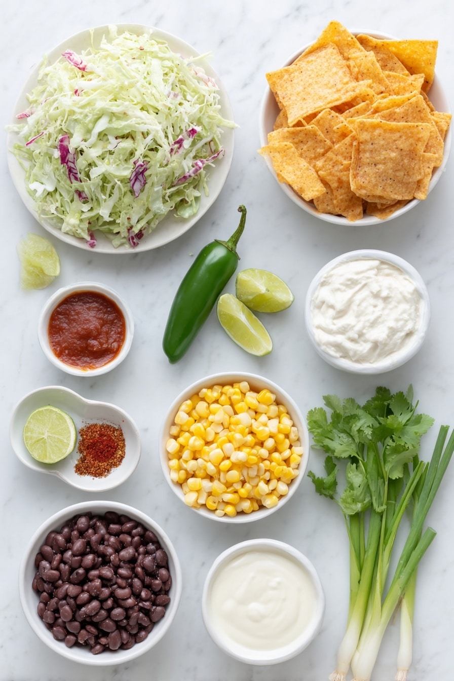 Frito Cowboy Cabbage Salad Recipe - Ingredients