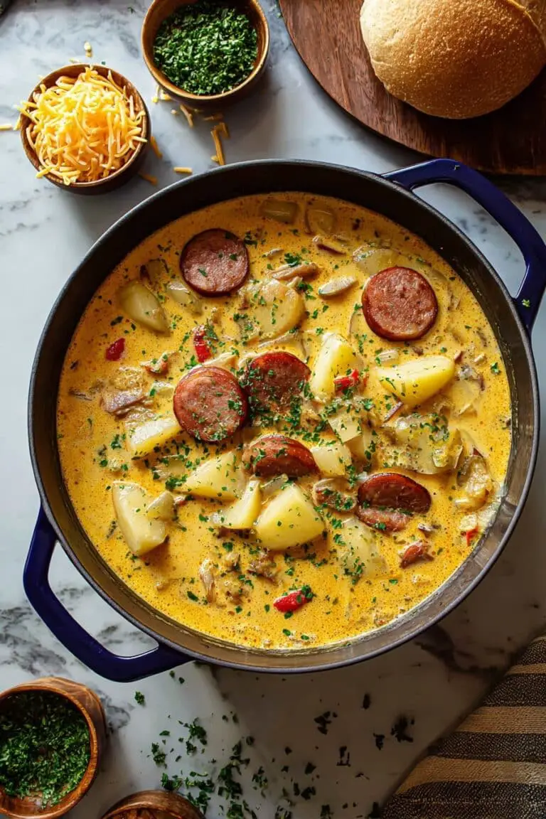 Cajun Potato Soup with Sausage Recipe