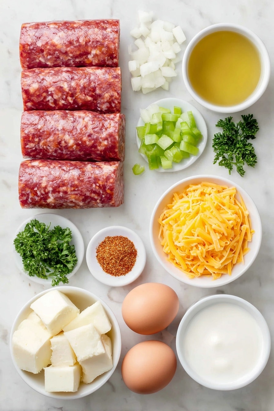 Cajun Potato Soup with Sausage Recipe - Ingredients