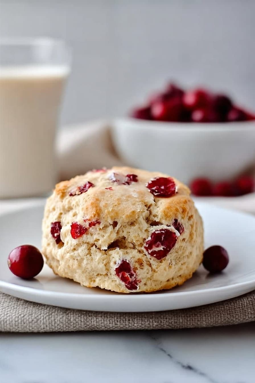 Cranberry Whole Wheat Buttermilk Biscuits Recipe - Recipe Step