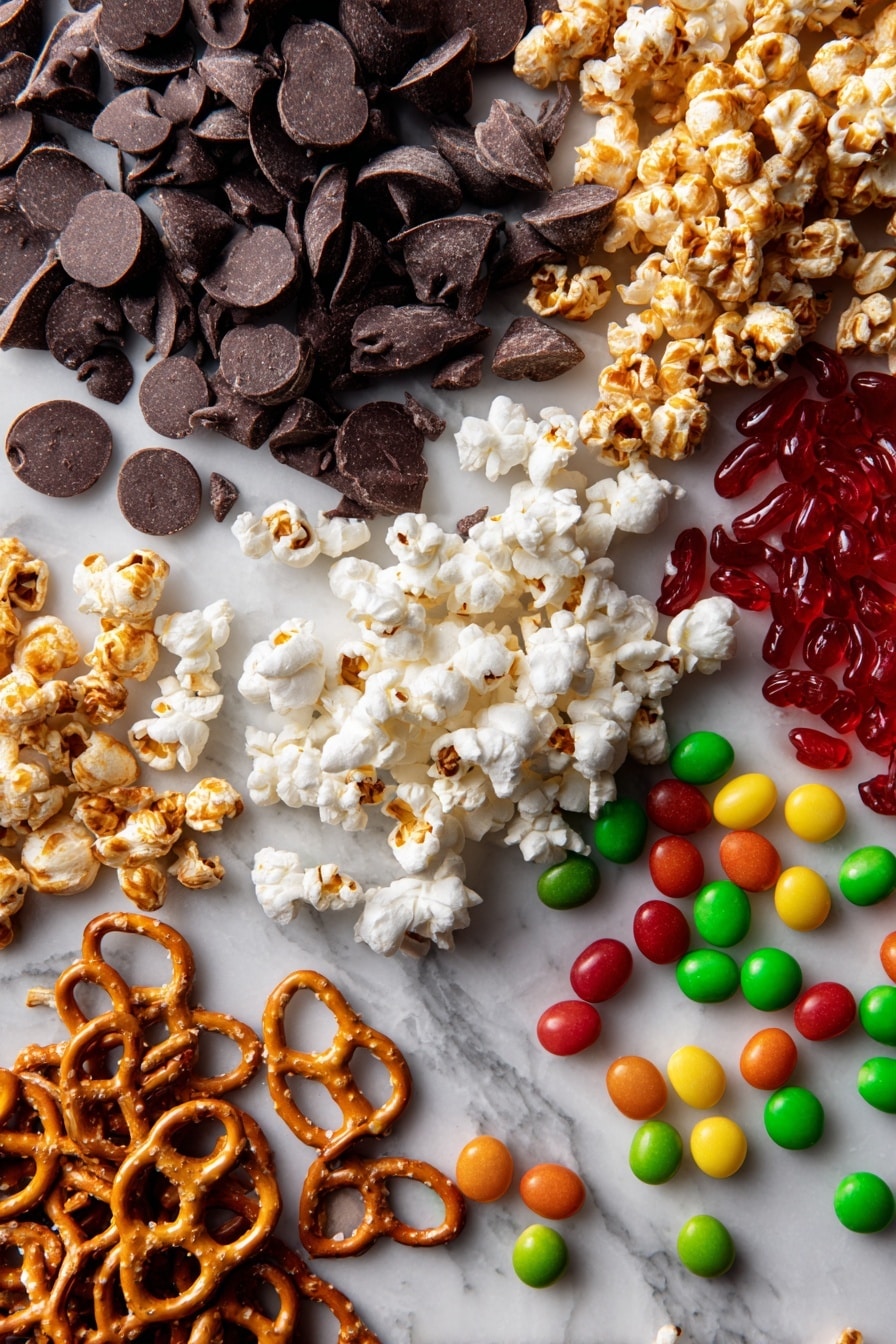 Charlie Brown Thanksgiving-Inspired Chocolate Bark Recipe - Ingredients