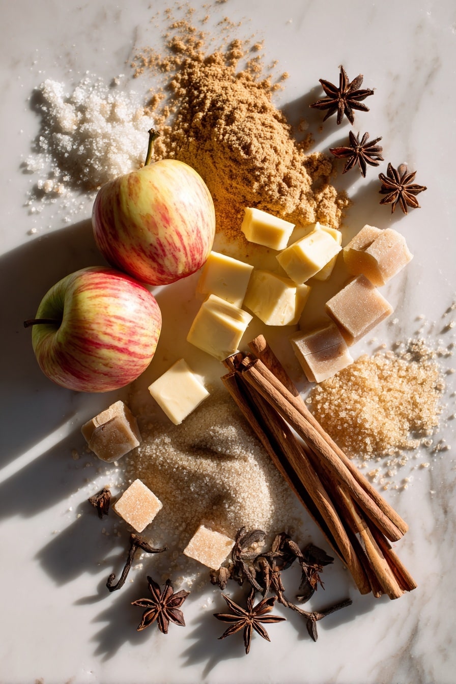 Apple Pie-Stuffed Cupcakes Recipe - Ingredients
