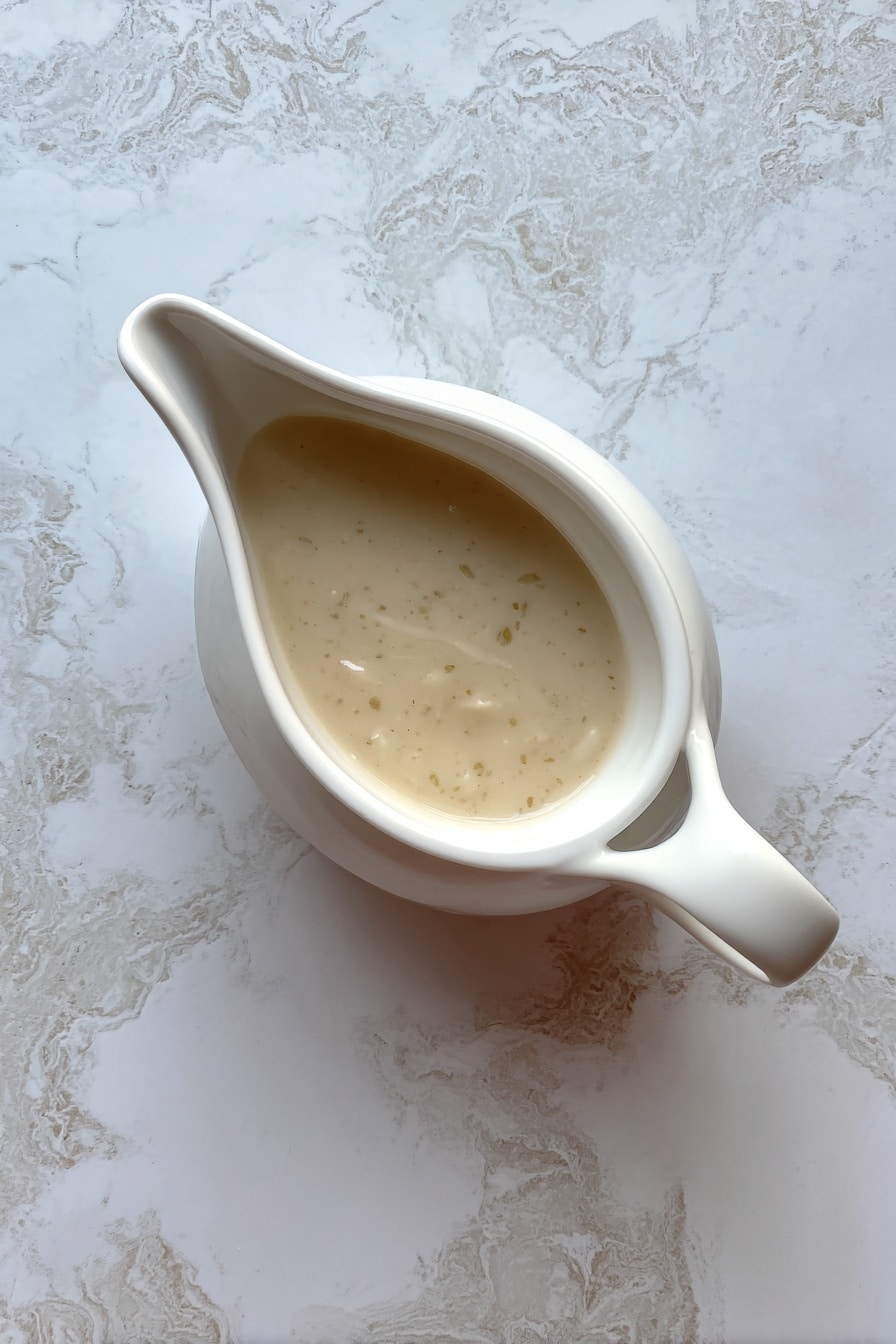 Giblet Gravy Recipe - Serving
