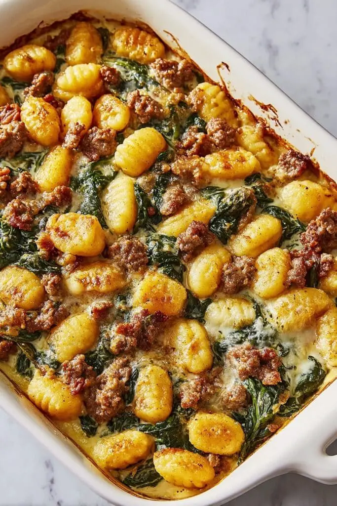 Gnocchi Sausage and Herb Stuffing Recipe