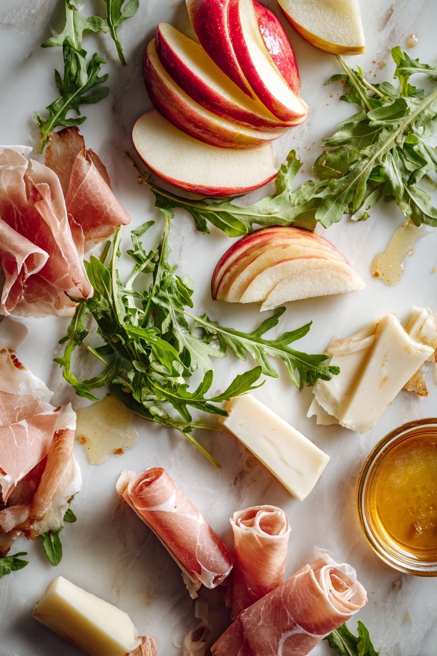 Apple & Brie Crostini with Hot Honey Recipe - Ingredients